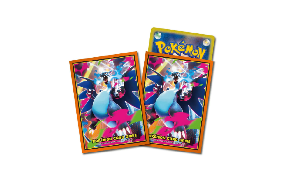 Pokemon TCG Deck Shield Sleeves Mega Charizard X 
